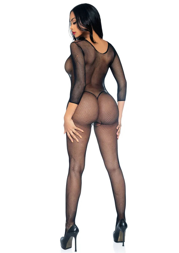 Bestel: V Front Bodystocking by Leg Avenue - bij Happytoys: de erotische sex webshop | liever Happy dan Easy ⭐⭐⭐⭐⭐