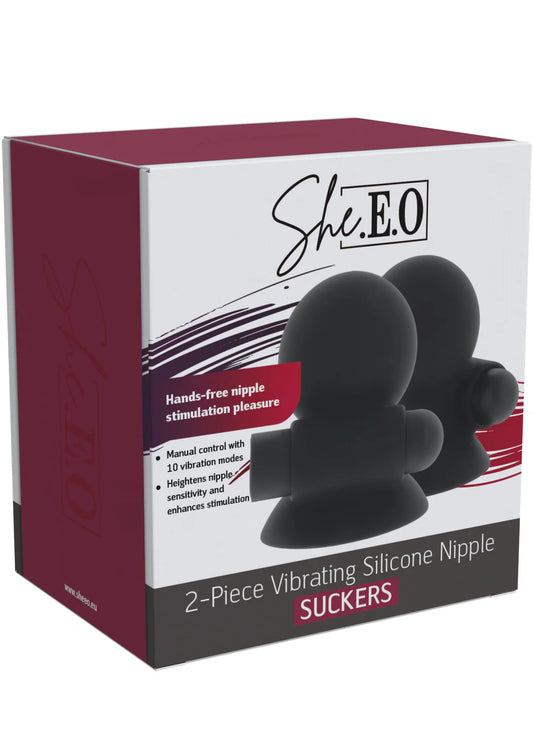 Vibrating Nipple Suckers by She.E.O.