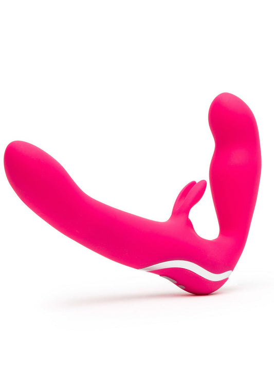 Bestel: Vibrating Strapless Strap On Vibrator by Happy Rabbit - bij Happytoys: de erotische sex webshop | liever Happy dan Easy ⭐⭐⭐⭐⭐