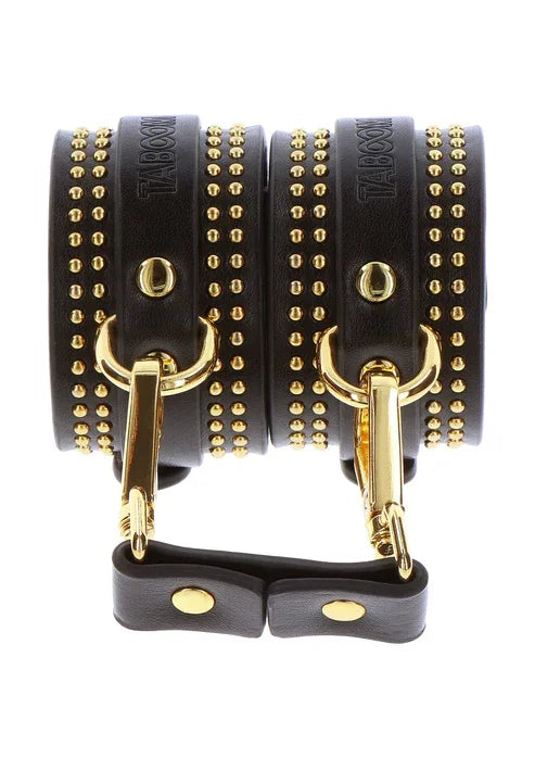 Vogue Studded Wrist Cuffs Set by Taboom - Happytoys Sexshop: online sex shop for Feeling Happy & Easy 😊 - Discreet geleverd