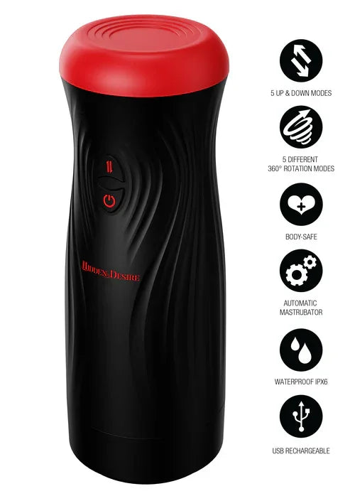 Vortex Thrust Masturbator by Hidden Desire - Happytoys Sexshop: Toys for Feeling Happy & Easy 😊 - Discreet geleverd