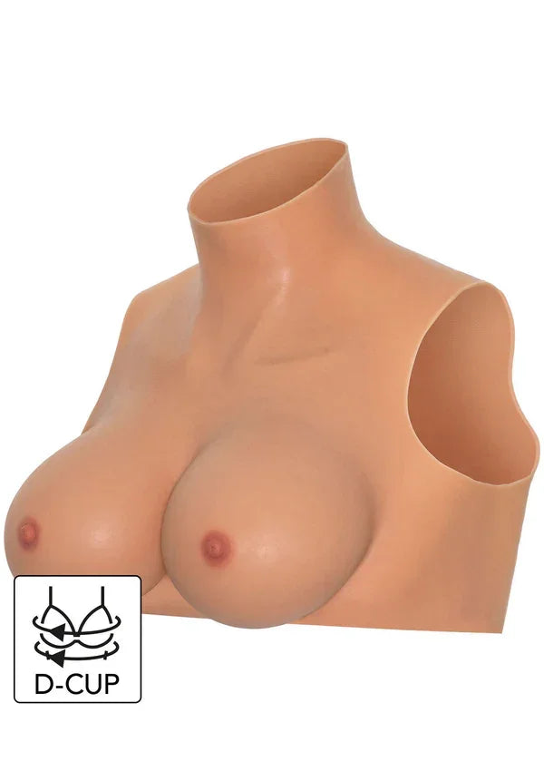 Wearable Breasts Crop Top D Cup by Hidden Desire - Happytoys Sexshop: Toys for Feeling Happy & Easy 😊 - Discreet geleverd