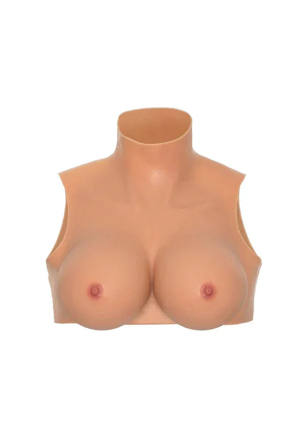 Wearable Breasts Crop Top D Cup by Hidden Desire - Happytoys Sexshop: Toys for Feeling Happy & Easy 😊 - Discreet geleverd