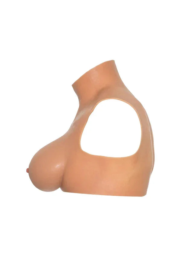 Wearable Breasts Crop Top E Cup by Hidden Desire - Happytoys Sexshop: Toys for Feeling Happy & Easy 😊 - Discreet geleverd