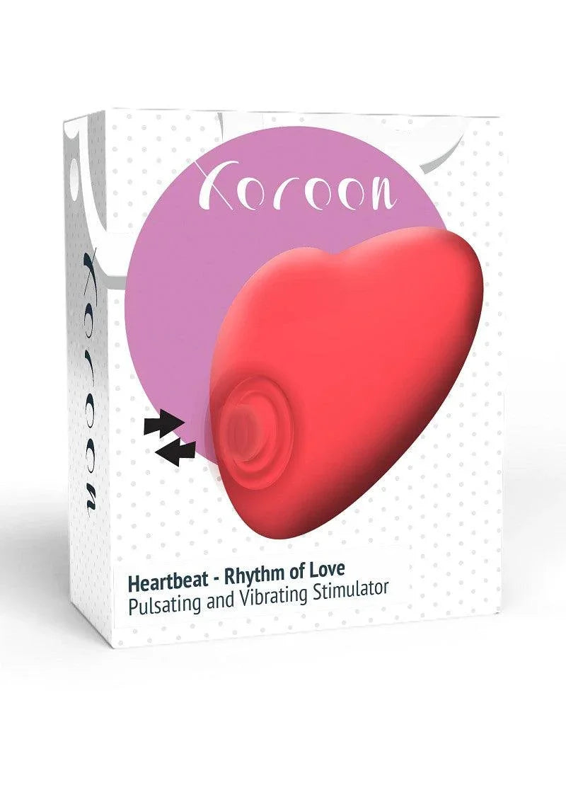 Heartbeat Pulsating & Vibrating Stimulator by Xocoon - Happytoys Sexshop: Toys for Feeling Happy & Easy 😊 - Discreet geleverd