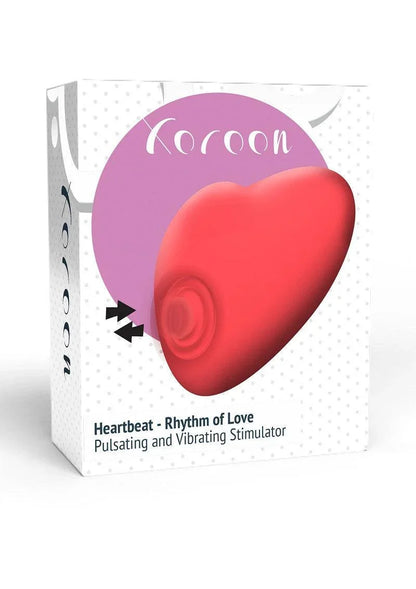 Heartbeat Pulsating & Vibrating Stimulator by Xocoon - Happytoys Sexshop: Toys for Feeling Happy & Easy 😊 - Discreet geleverd