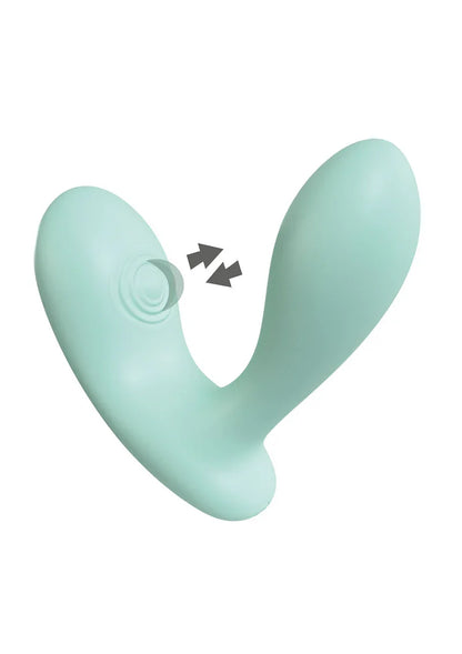 DuoVibe II Tapping Clitoris fingering Vibrator by Xocoon - Happytoys Sexshop: Toys for Feeling Happy & Easy 😊 - Discreet geleverd