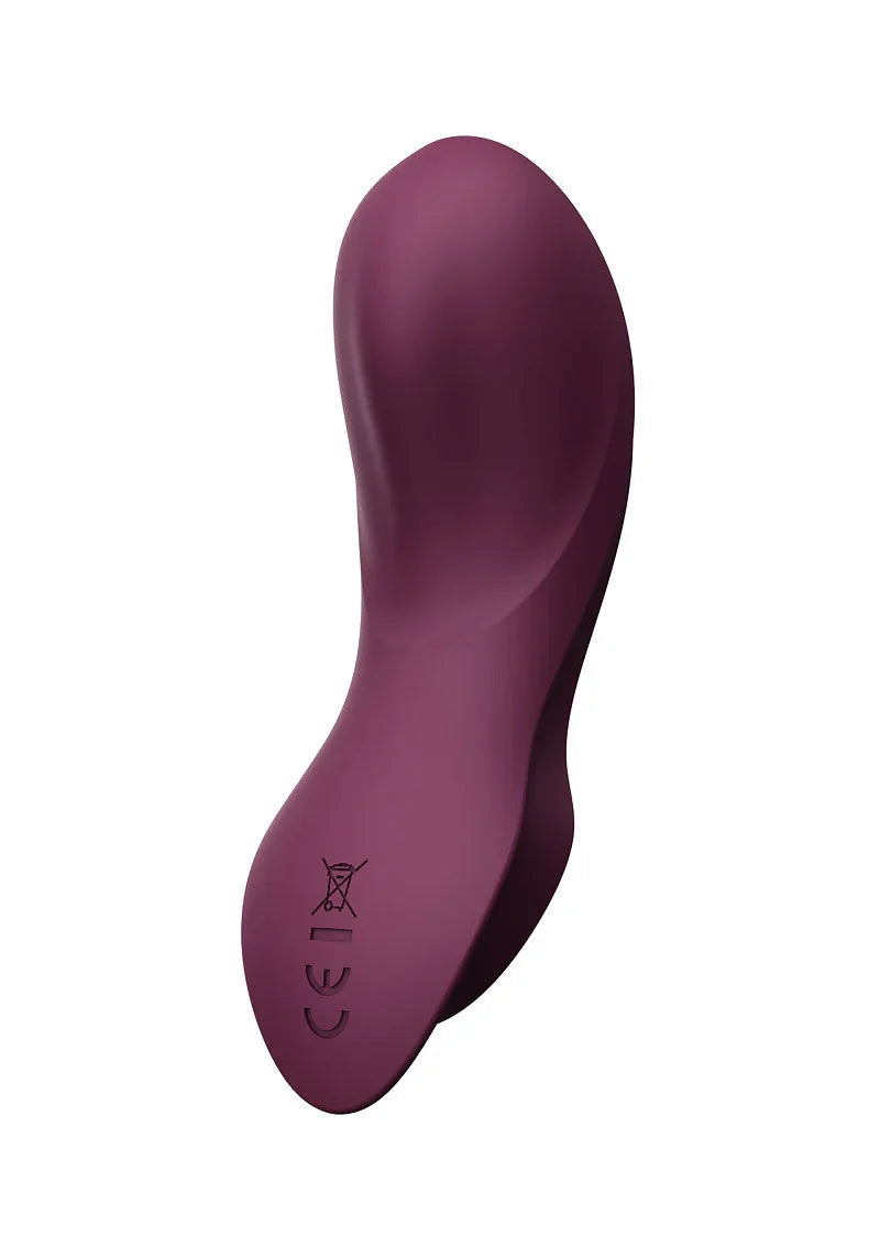 Aya Wearable Vibrator Purple by Zalo - Happytoys Sexshop: Toys for Feeling Happy & Easy 😊 - Discreet geleverd