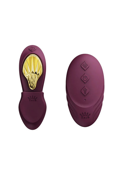 Aya Wearable Vibrator Purple by Zalo - Happytoys Sexshop: Toys for Feeling Happy & Easy 😊 - Discreet geleverd