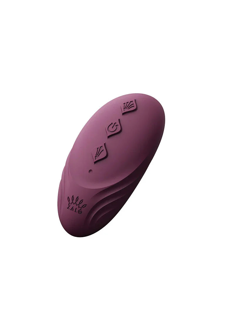 Aya Wearable Vibrator Purple by Zalo - Happytoys Sexshop: Toys for Feeling Happy & Easy 😊 - Discreet geleverd