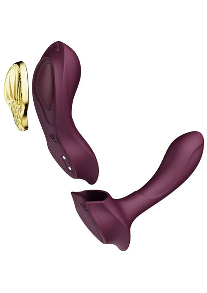Aya Wearable Vibrator Purple by Zalo - Happytoys Sexshop: Toys for Feeling Happy & Easy 😊 - Discreet geleverd