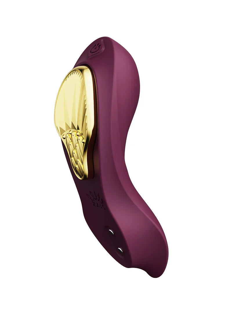 Aya Wearable Vibrator Purple by Zalo - Happytoys Sexshop: Toys for Feeling Happy & Easy 😊 - Discreet geleverd