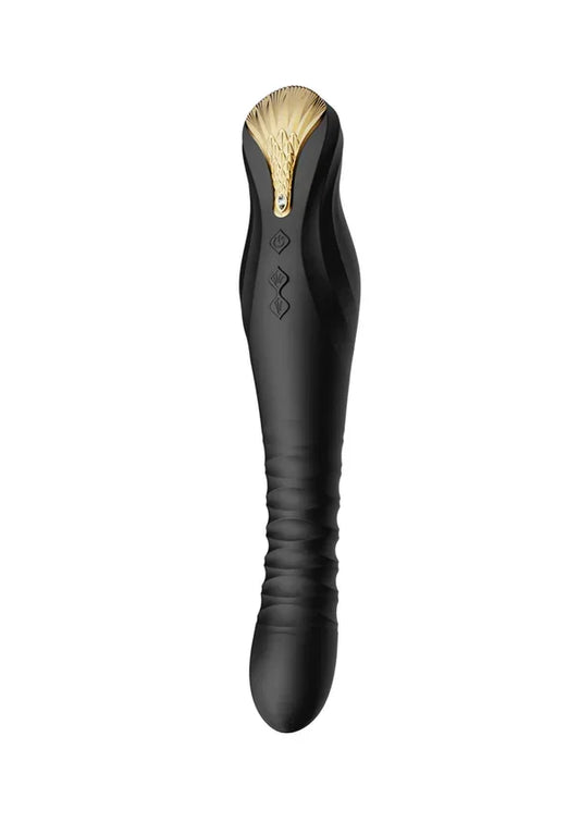 King Thruster Black by Zalo - Happytoys Sexshop: Toys for Feeling Happy & Easy 😊 - Discreet geleverd