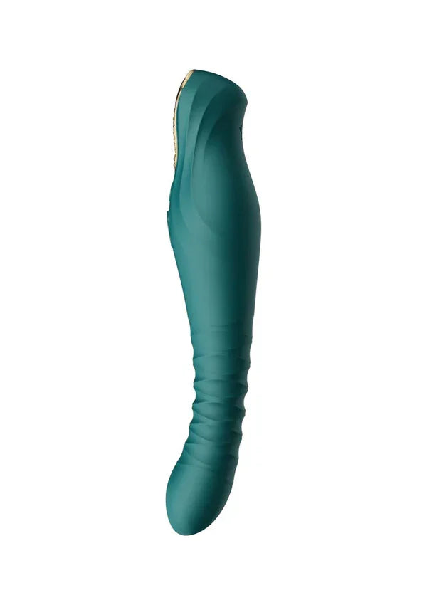King Thruster Green by Zalo - Happytoys Sexshop: Toys for Feeling Happy & Easy 😊 - Discreet geleverd