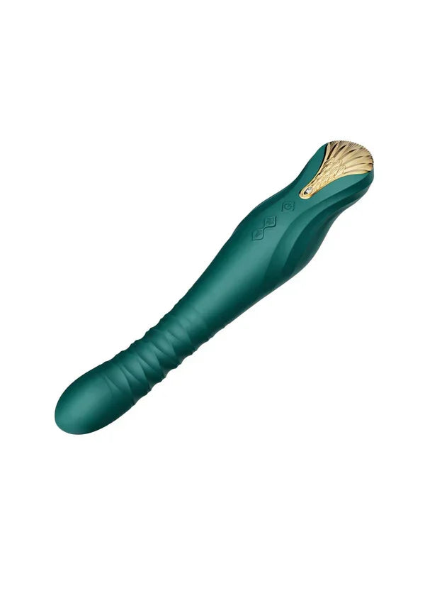 King Thruster Green by Zalo - Happytoys Sexshop: Toys for Feeling Happy & Easy 😊 - Discreet geleverd