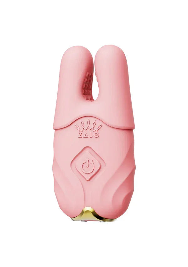 Nave Vibrating Nipple Clamps Pink by Zalo - Happytoys Sexshop: Toys for Feeling Happy & Easy 😊 - Discreet geleverd