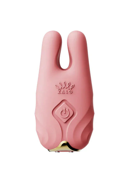 Nave Vibrating Nipple Clamps Pink by Zalo - Happytoys Sexshop: Toys for Feeling Happy & Easy 😊 - Discreet geleverd