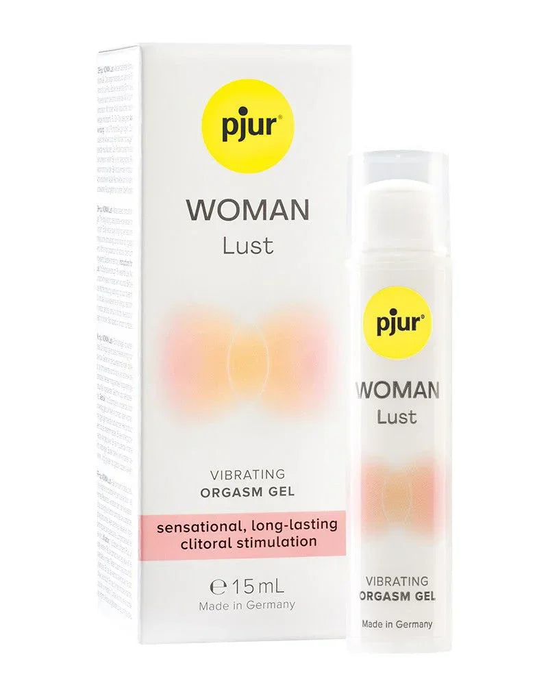 Bestel: Woman Lust - Vibrating Orgasm Gel - 15 ml by Pjur - bij Happytoys: de erotische sex webshop | liever Happy dan Easy ⭐⭐⭐⭐⭐