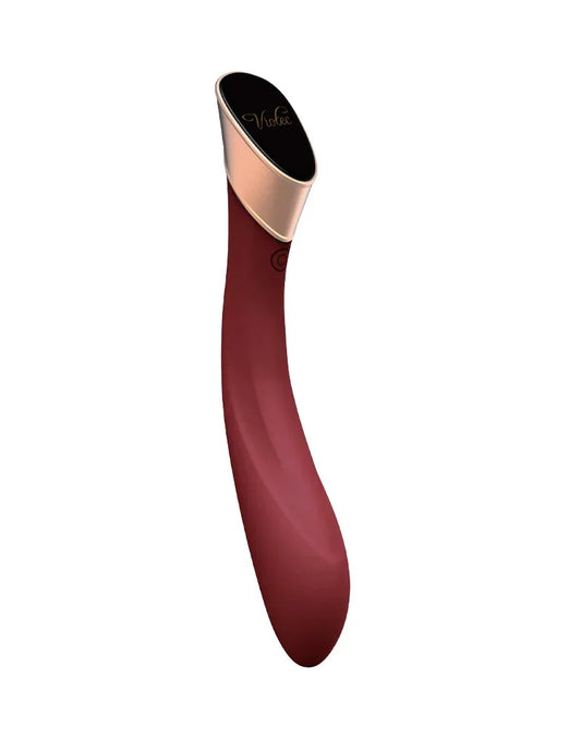 Viotec - Manto - G-Spot Massager - Goud & Wijnrood - Happytoys Sexshop: Toys for Feeling Happy & Easy 😊 - Discreet geleverd